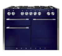 Mercury MCY1200DFBB 120cm Wide Blueberry Dual Fuel Freestanding Range Cooker