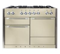 Mercury MCY1200DFOY 120cm Wide Oyster Dual Fuel Freestanding Range Cooker