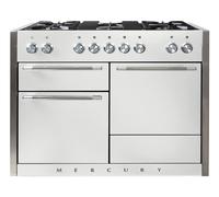Mercury MCY1200DFSD 120cm Wide Snowdrop Dual Fuel Freestanding Range Cooker