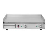 Mercury MEG-30A Commercial Heavy Duty Countertop Electric Griddle 745mm Wide 13A Plug-in