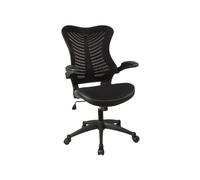 Mercury Mesh Back Operator Office Chair (Black), Black, Fully Installed