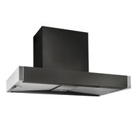 Mercury MHDSC1082LQ 110cm Wide Liqorice Wall-Mounted Cooker Hood