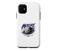 Mercury Planet Orbit RA 07h 11m 19s DEC 43 43 17 Case for iPhone 11