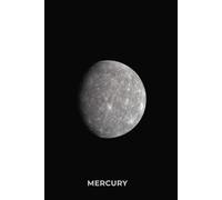 MERCURY - Premium Lined Journal | 6" × 9" | Soft Cover | 120+ Pages - Cosmos Originals: The Solar System: A minimalist astronomy notebook inspired by the beauty and mystery of space.