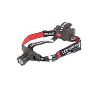 mercury Professional Headlight. Weatherproof, Heavy Duty with 3 Watt Cree LED, 3 W, Black