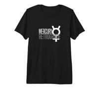 Mercury Retrograde Astrology Transit Planetary Glyph Premium T-Shirt