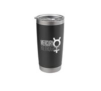 Mercury Retrograde Astrology Transit Planetary Glyph Stainless Steel Insulated Tumbler
