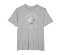 Mercury Retrograde Made Me Do It Astrological Humor T-Shirt, Men's Big and Tall, Heather Grey, 3X Tall