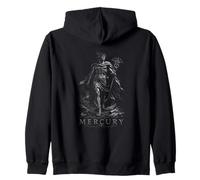 Mercury Roman God Messenger Mythology Symbol Zip Hoodie