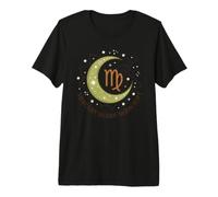 Mercury Sharp, Moon Soft Virgo Symbol Sign Astrology Zodiac Premium T-Shirt