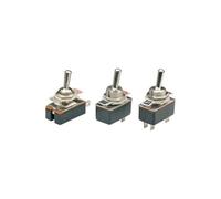 Mercury Toggle Switch With Indicator Plate, 1 X On/off, 250Vac, 1.5A