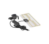 Mercury | Transparent HD Television Aerial | Compatible with Digital Terrestrial TV and DAB/FM radio signals | Active