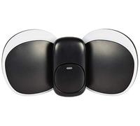 Mercury Two Receivers Twin Pack Plug-in Wireless Doorbell with LED Alert & Volume Control | Black