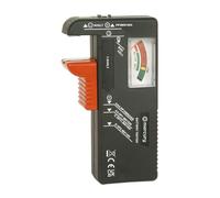 Mercury Universal Analogue Battery Tester for AA, AAA, C, D, 9V PP3 & Coin Button Cells