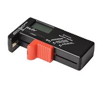 MERCURY | Universal Battery Tester Volt Checker with Accurate digital Screen | Test AA, AAA, C, D and 9V PP3 Batteries & Button Cells
