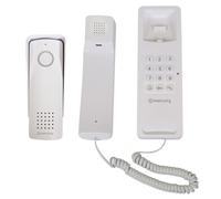 Mercury | Wireless Digital Door Phone System, Weatherproof Outdoor Unit, Up to 300m Transmission Range, Power Supplies for Both Units are Supplied | White
