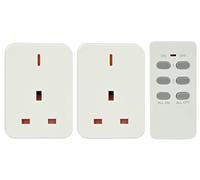 Mercury | Wireless Remote Control Mains Sockets | Set Of 2