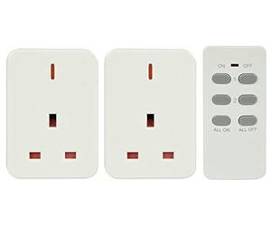 Mercury | Wireless Remote Control Mains Sockets | Set Of 2