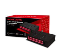 MERCUSYS MS105G 5-Port Gigabit Network Switch, Ethernet Splitter | 10/100/1000Mbps Ethernet Switch, Energy Saving up to 82%, Plug & Play, Desktop & Wall-Mounting, Home/Office/Dormitory