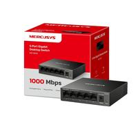 MERCUSYS MS105GS 5-Port Gigabit Network Switch, Metal Ethernet Splitter