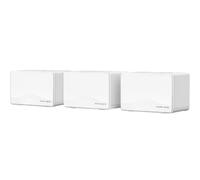 MERCUSYS Halo H25BE(3-pack) BE3600Mbps Whole Home Mesh WiFi 7 System, 3x Full Gigabit WAN/LAN Ports, 4K-QAM, MLO, Multi-RUs, Dual-Band WiFi Extender Booster, Connect Over 150 Devices, TP-Link Mesh