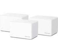 MERCUSYS Halo H80X(3-pack) AX3000Mbps Mesh WiFi 6 System, Gigabit Ports, TP-Link WiFi Mesh System, WiFi Router, WiFi Extender Booster, 7,000ft²(650 m²), Seamless Roaming, Beamforming, Easy Setup