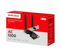 MERCUSYS MA30E AC1200 MBPS Wireless Bluetooth 5.0 PCIe WiFi Adapter for PC