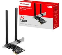 MERCUSYS MA30E AC1200Mbps Wireless Bluetooth 5.0 PCIe WiFi Adapter for PC, MU-MIMO Wider Signal Coverage PCIe WiFi Card, Network Card for Desktop/PC Windows 10/11(64Bit)