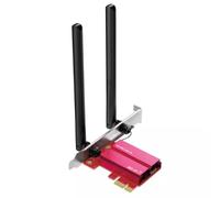 Mercusys MA37BE PCIe WIFI Card, BE6500 WiFi 7 Bluetooth 5.4, Tri-Band,2 Two High-performance Antennas, Security Protection, Work with Windows 11, MU-MIMO,More devices, Lower latency,Less congestion