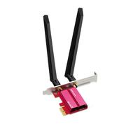 MERCUSYS MA47BE | WiFi Card for PC, Wi-Fi 7 PCIe Adapter, Bluetooth 5.4 | BE9300 Tri-Band, 5765 Mbps (6 GHz), MLO, WPA3, 2 External Antennas, Low Profile Aperture, Intel-based Win11/10 (64-bit)