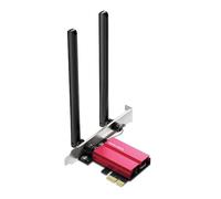 MERCUSYS MA86XE AXE5400 Wi-Fi 6E Network Card with Bluetooth 5.2, Triple Band, 6GHz/5GHz/2.4GHz, Compatible with Windows 11 and 10, MU-MIMO, OFDMA, WPA3 Encryption Standard