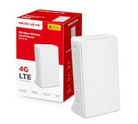 Mercusys MB110-4G LTE Router, 4G Router Supports SIM Cards, 4G Cat4 up to 150 Mbps, WLAN 2.4GHz N300, 2 x 100 Mbps Ports, Plug and Play, Up to 32 Devices, MERCUSYS App