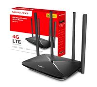 MERCUSYS MB115-4G 300 Mbps 4G Router With Sim Slot, 4G/3G Compatible, Wireless LTE Cat 4 With WiFi Router Mode, 4 External Antennas, Plug and Play, Connect up to 32 Devices, TP-Link Always-On Network