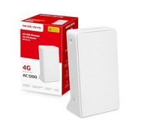 Mercusys MB130-4G LTE Router, 4G Router Supports SIM Cards, 4G Cat4 up to 150 Mbps, WLAN Dual Band AC1200, 2 x 100 Mbps Ports, Plug and Play, Up to 64 Devices, MERCUSYS App
