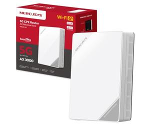 MERCUSYS MB520-5G AX3000 5G Router with Sim Slot, Dual-Band Sim Card, EasyMesh,TP-Link WiFi,Plug and Play,VPN Encryption, APP control,WAN/LAN ports,Guest Network,VoLTE access,Data Setting