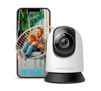 MERCUSYS MC230 3K 5MP Indoor Camera,360°Security Camera, AI Detection Cameras House Security,13.5×Zoom,Auto Patrol,App Control,Voice Control,Alexa,Google Home,Flexible Storage,No Monthly Fee