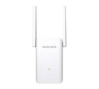 Mercusys ME80X, AX3000 Mbps, 1 Gigabit Port and 2 External Antennas, Internal Access Point Mode, Easy Installation with One Button, Support Mobile Apps, Dual-Band Wi-Fi 6 Range Extender
