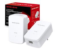 MERCUSYS MP500 KIT Powerline Adapter Kit, AV1000 Gigabit TP-Link Powerline Network Adapters, HomePlug AV2 Ethernet Over Power, Up to 1000Mbps, 300m Range, Wired Network Extender for Home, Gaming