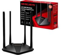 MERCUSYS MR30G AC1200Mbps Dual Band Gigabit WiFi Router, Speed up to 1.2Gbps, Gaming Router with Full Gigabit Ports for Xbox, PS4, PCs, IPTV and IPv6 Supported, Stream HD Videos, Easy Setup