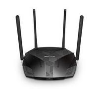 MERCUSYS MR80X Dual Band WiFi 6 Router AX3000Mbps,High Speed Wireless Gaming Router for Xbox, PS4,Steam & 4K Streaming with 4 High Gain Antennas,Support VPN Sever,3 Gigabit LAN Ports,Qualcomm Chipset