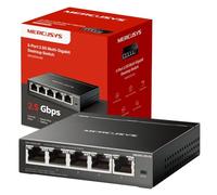 MERCUSYS MS105GS-M2 2.5GB Switch with Super fast Connections, 5 Ports Ethernet Splitter,Network Switch,TP-Link Ethernet Switch,Silent Operation,Ideal for Various Scearios,Durable Design, Plug and Play