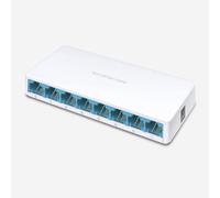 MERCUSYS MS108 Management Switch Fast Ethernet (10/100) White - Network Switch (