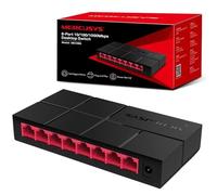 MERCUSYS MS108G 8 Port Gigabit Network Switch, TP-Link Ethernet Switch, Gigabit