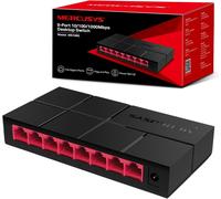 MERCUSYS MS108G 8 Port Gigabit Network Switch, TP-Link Ethernet Switch, Gigabit