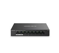 MERCUSYS MS108GP - 8 Port Gigabit RJ45 Switch, 7 PoE+ Ports, PoE Transmission up to 250 Meters, Ethernet LAN 10/100/1000 Mbps, Plug and Play, Small, Plastic Housing