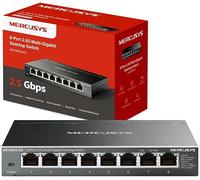 MERCUSYS MS108GS-M2 2.5GB Switch with Super fast Connections, 8 Ports Ethernet Splitter,Network Switch,TP-Link Ethernet Switch,Silent Operation,Ideal for Various Scearios,Durable Design, Plug and Play
