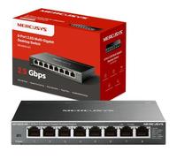MERCUSYS MS108GS-M2 2.5GB Switch with Super fast Connections, 8 Ports Ethernet Splitter,Network Switch,TP-Link Ethernet Switch,Silent Operation,Ideal for Various Scearios,Durable Design, Plug and Play