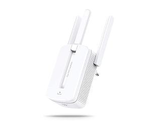 Mercusys MW300RE - WiFi N Repeater 300Mbps, WiFi Network Extender, Wireless Amplifier, 3 Antennas, WPS Button, MIMO, LED Signage