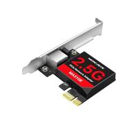 Mercusys TP-Link MA310E PCIe Network Card 2.5 Gigabit, Wifi PC Board Fixed, RJ45, Wake-on-LAN, Low Energy Ethernet, Compatible with Standard Brackets and Reduced Profile Brackets
