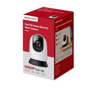 MERCUSYS TP-LINK MC200 Indoor FHD Wi-Fi Camera, 360° Surveillance Camera, Night Vision, 2-Way Audio, Motion Detection/Notifications/Alarm, Privacy Zone, Supports microSD up to 512 GB